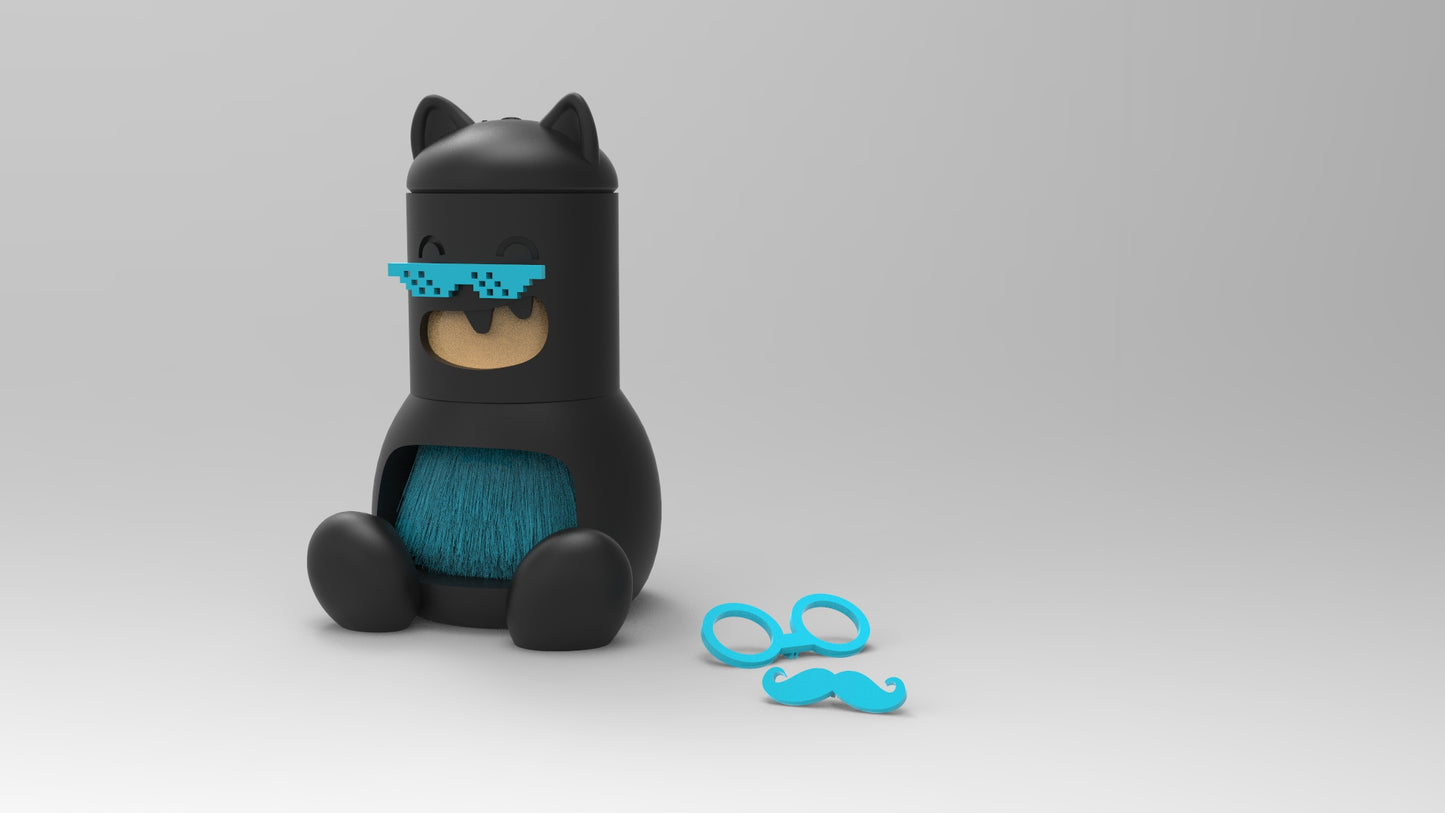 Duster Brush Buddy - Cat Hat